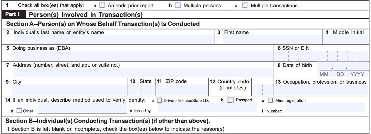Basics of Currency Transaction Reporting (CTR)