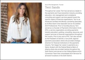 Instructor Terri Sands